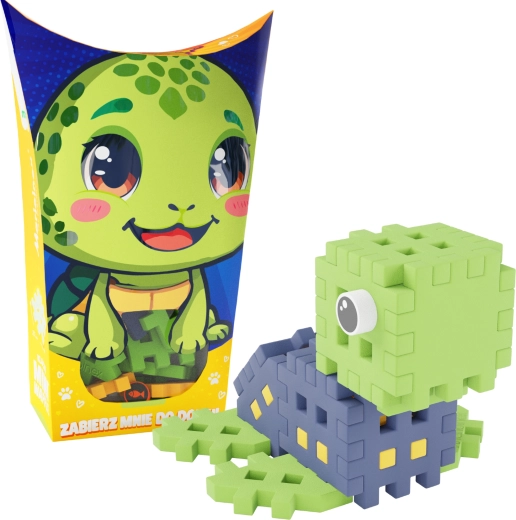 Mini Waffle Pocket Pets Building Set – Turtle
