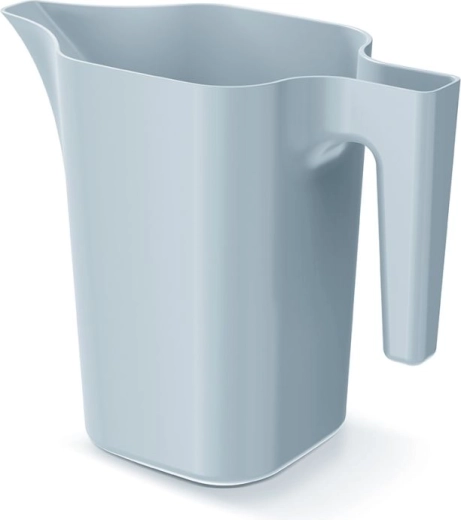 Plastic watering can 1.8 L light grey