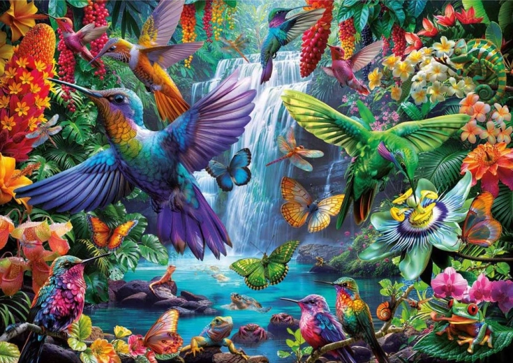 Puzzle Troopilised koolibrid 1000 tükki EDUCA