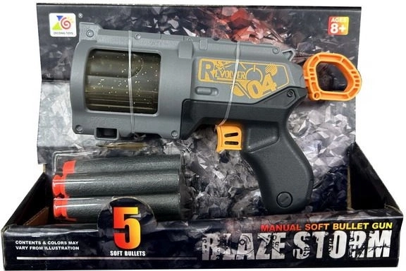 Foam Dart Gun with 5 Darts
