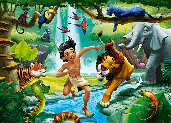 The Jungle Book Puzzle 120 Pieces