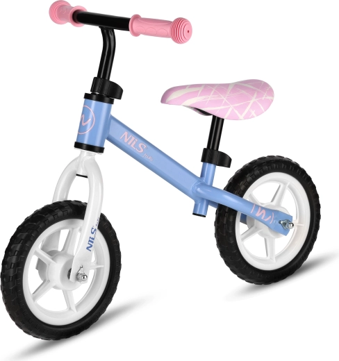 NILS Fun 10" kids’ balance bike, blue