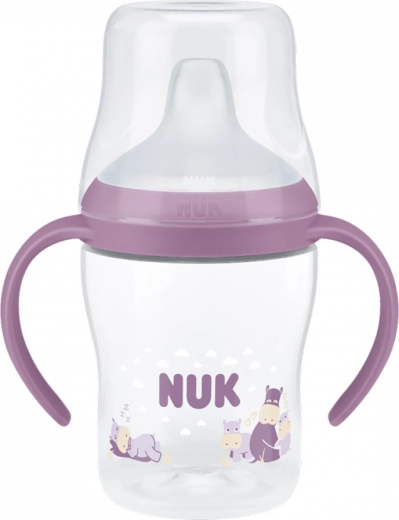 NUK Perfect Match õppimispudel 150 ml hippo - 1 tk