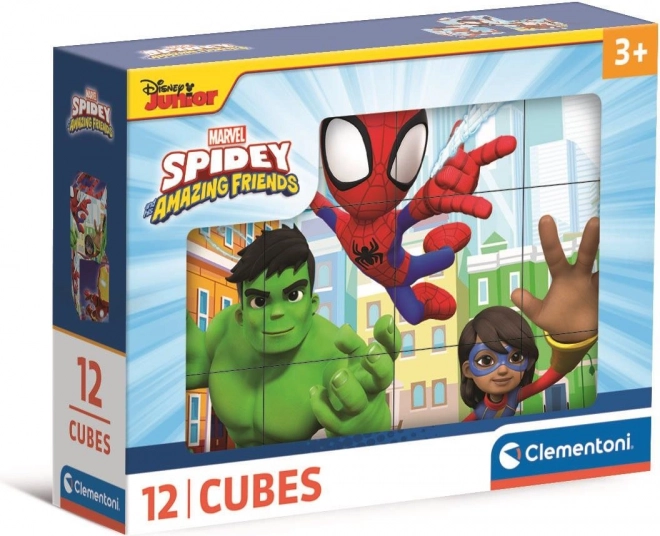 Pildikuubikud Spidey ja tema imelised sõbrad – 12 kuubikut