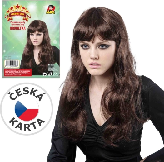 Brown children's wig Wig