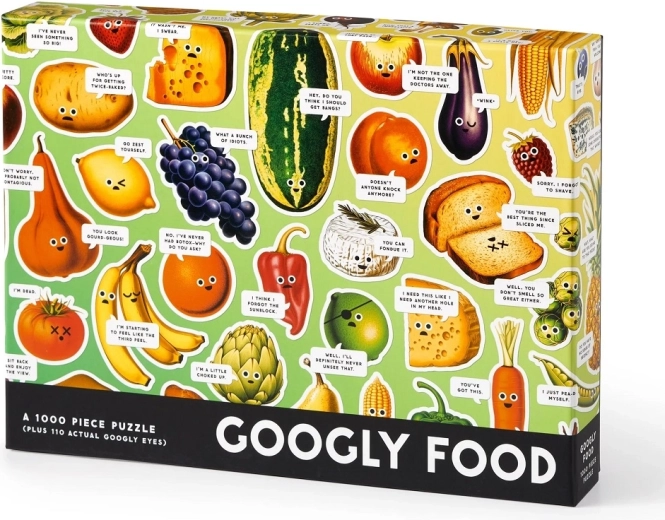 Googly Food Puzzle 1000 pieces