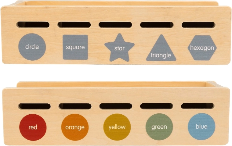 Multiple ways to learn: shapes and colors