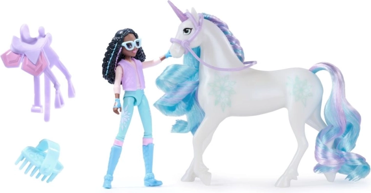 Unicorn Academy Layla figuur koos ükssarvik Glacieri ja aksessuaariga