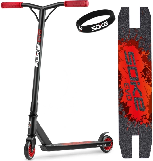 Soke EVO Freestyle Scooter Red