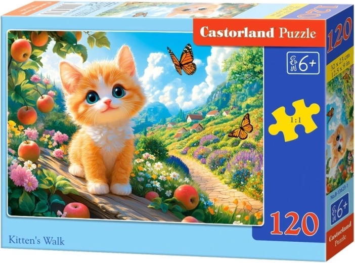 Castorlandi pusle Kassipoeg jalutuskäigul (120 tükki)