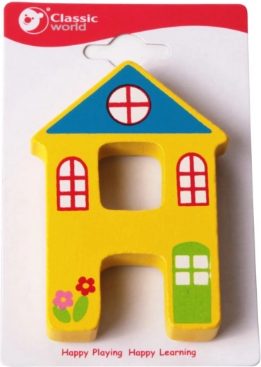 Wooden Letter H by Classic World