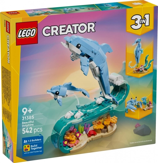 LEGO Creator 3v1 mereloomad: imeline delfiin