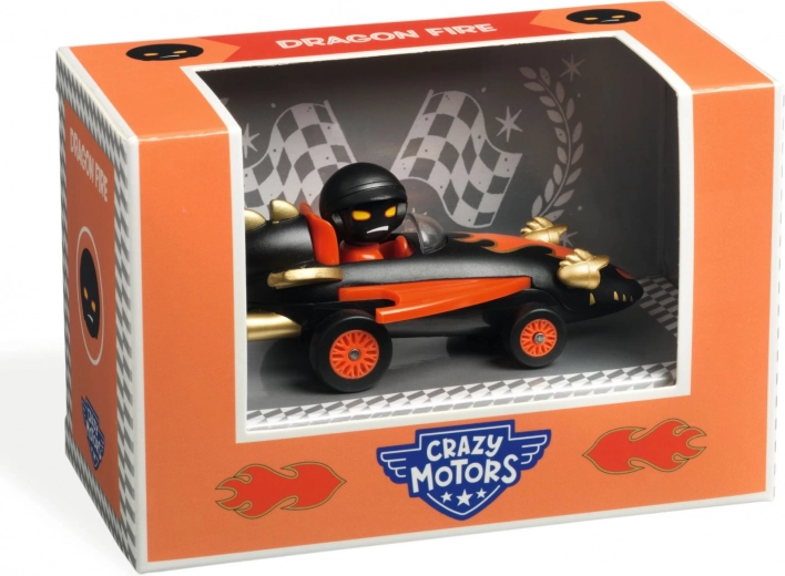 Väike auto Dragon Fire DJECO Crazy Motors