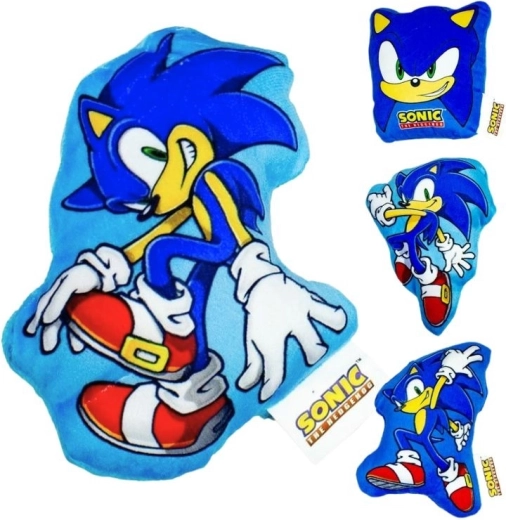 Plüüsist padi SONIC – 4 motiivi, 15 cm