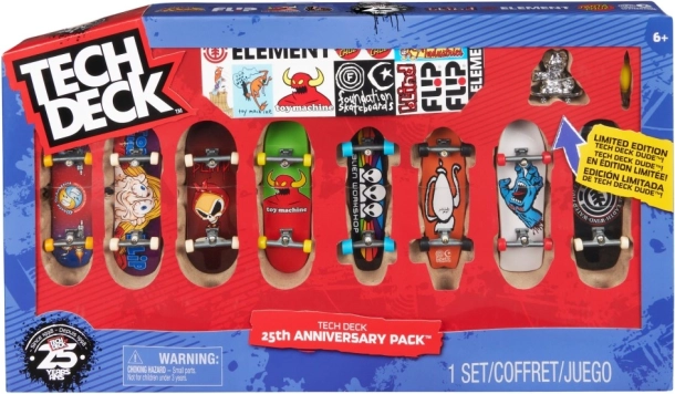 Tech Decki 8 fingerboardi kollektsioon 25. aastapäevaks – limiteeritud väljaanne