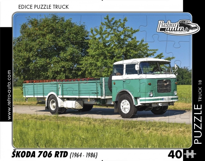 Pusle Retro autod Škoda 706 RTD – veok, 40 tükki