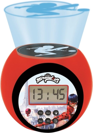 Children's Alarm Clock Miraculous Ladybug with Projector