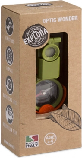 Multifunctional Tool Navir Explora with a Compass for Children