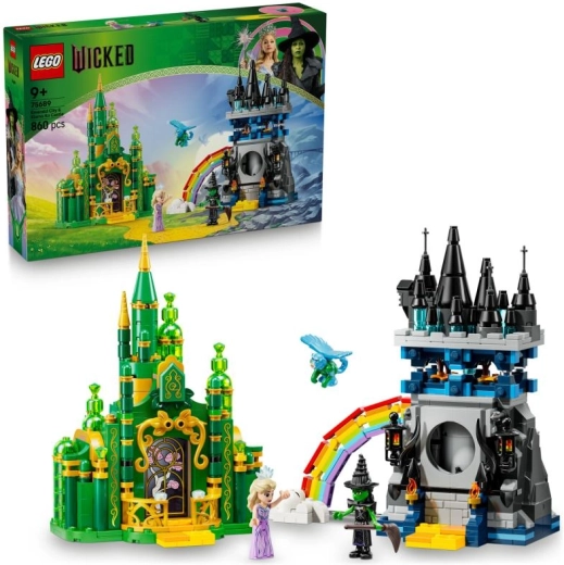 LEGO Wicked ehituskomplekt – Smaragdlinna ja Kiamo Ko loss