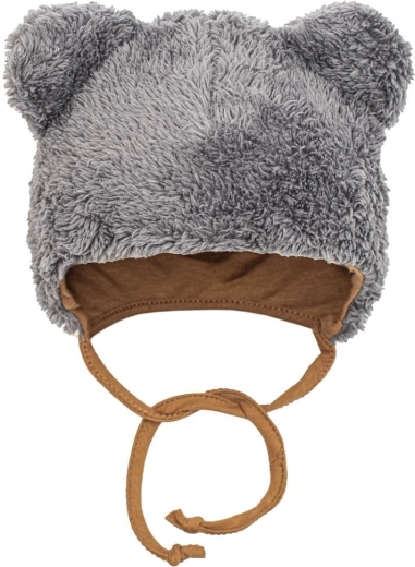 Hat with ears and ties