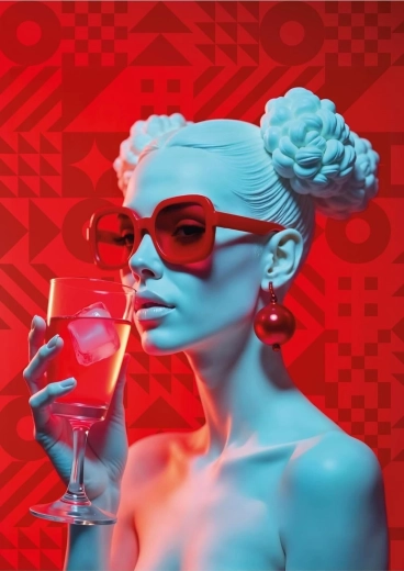 Pusle ART PUZZLE WOWO Series: Crimson kokteil 1000 tükki