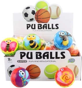 Putukamotiiviga vahtkummist pall 7 cm