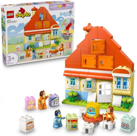 LEGO® DUPLO® 10459 Bluey maja ja mälumäng