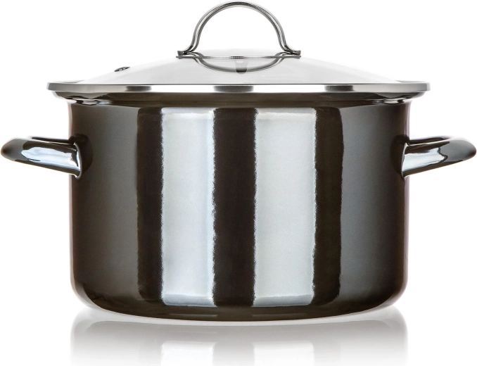 Durable enamel and comfortable handles