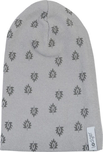 Lodger puuvillane soonikuga beanie-müts print rib sharkskin 0–6 kuud - 1 tk