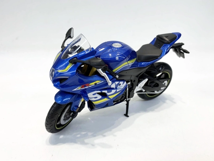 MSZ Suzuki GSX-R1000 mootorratta mudel 1:12 sinine - 1 tk