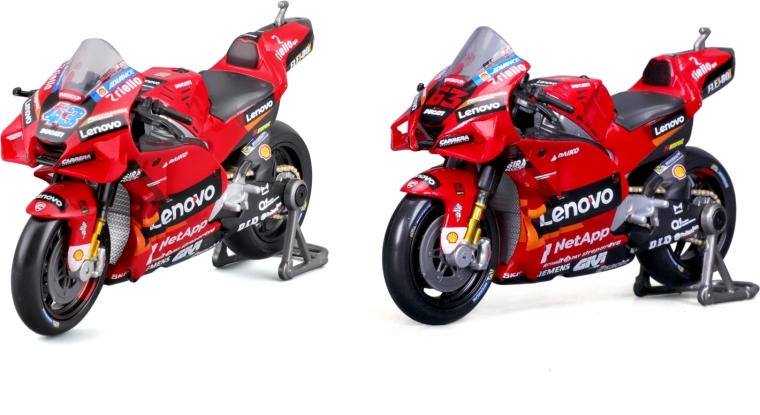 Maisto Die-Cast Motorcycle Model Ducati Lenovo Team 2022 1:18