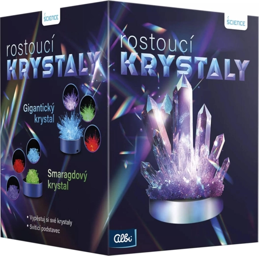 Albi Science Growing Crystals – educational creative kit