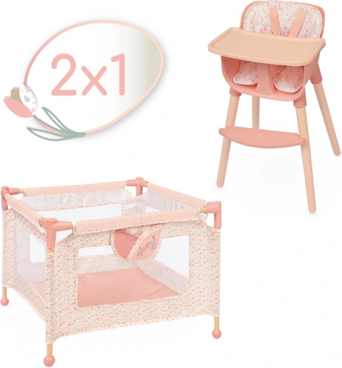 DeCuevas nukumööbli komplekt 2-in-1 Tulipe