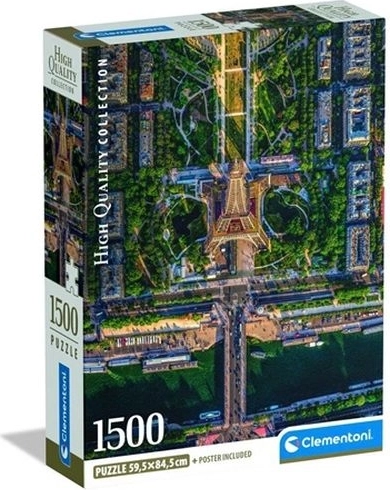 Clementoni pusle Flying Over Paris 1500 tükki