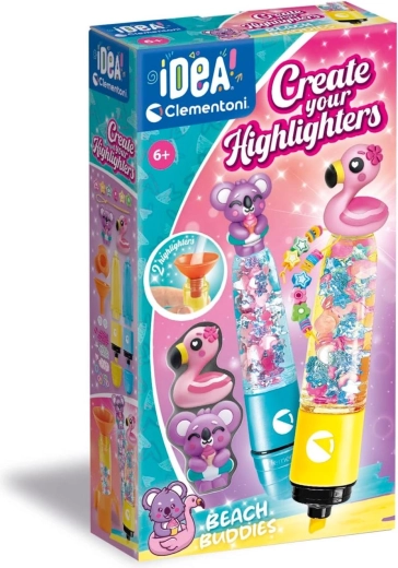 Clementoni IDEA creative kit for making FRIENDS highlighters