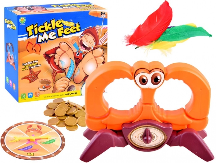 Fun Game Tickle Me on the Foot
