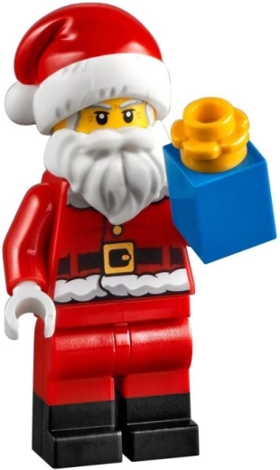 Nikolause minifiguur ja kuhjaga kingitusi
