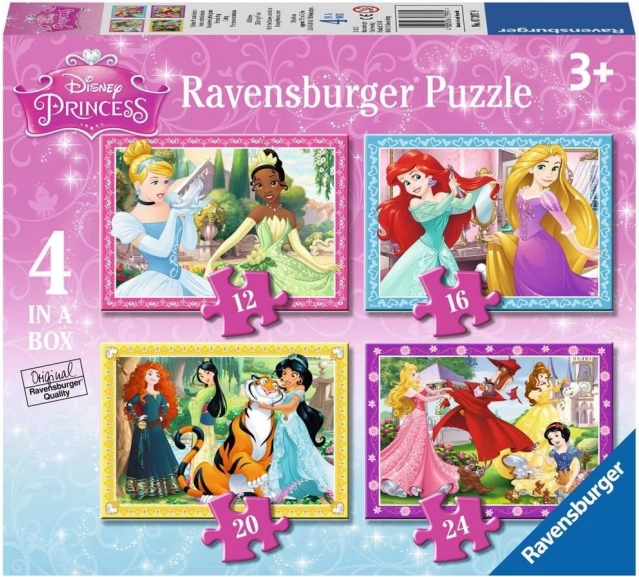 Ravensburger puzzle Disney Princesses 4in1