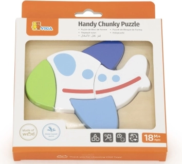 Wooden Puzzle – Airplane for Little Ones