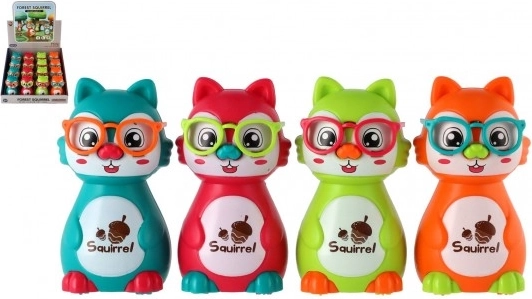 10 cm Wind-up Squirrel – plastic toy for kids
