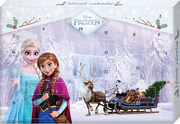 Adventkalender Frozen – Lumekuningriik lastele