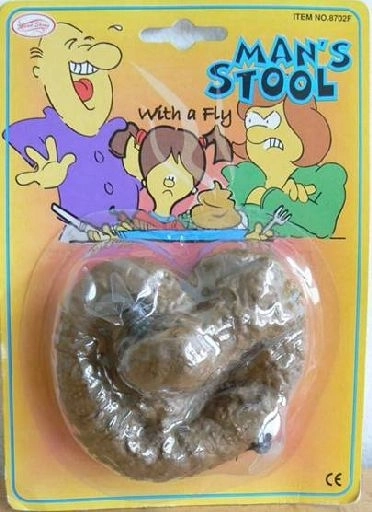 Funny Poop Toy with Flies