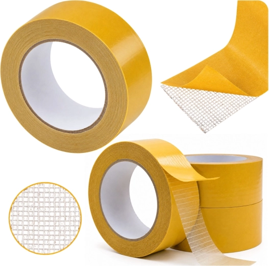 Reinforced Double-Sided Mounting Tape 50 mm × 25 m