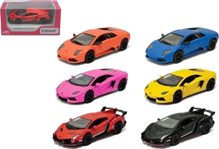 Lamborghini 1:36 die-cast model with Pull Back drive