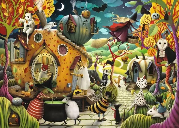 Ravensburger puzzle Happy Halloween 1000 pieces