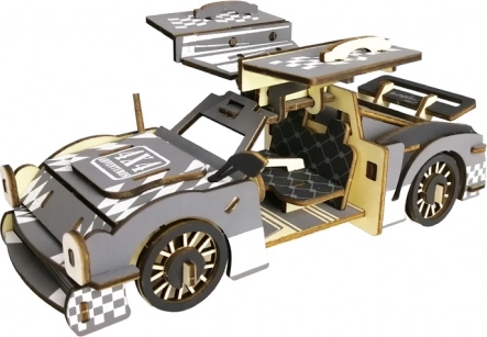 Puidust 3D pusle sportauto Woodcraft