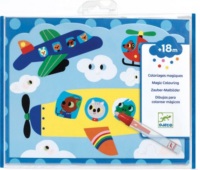 DJECO Watercolor Air Transport