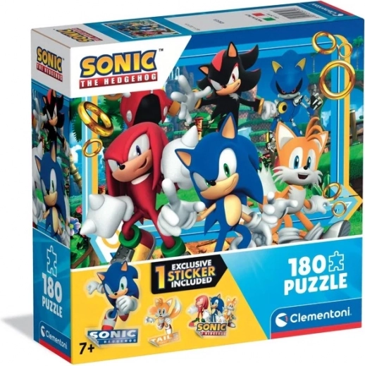 Pusle CLEMENTONI Sonic siil 180 tükki