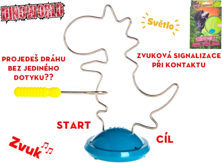 Dinoworld dinosaur puzzle with light and sound effects