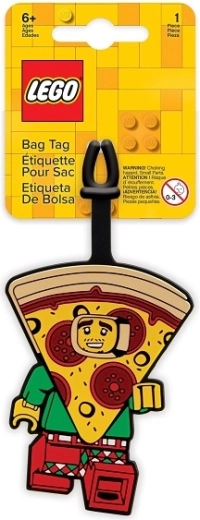 Lego Iconic Luggage Tag Pizza